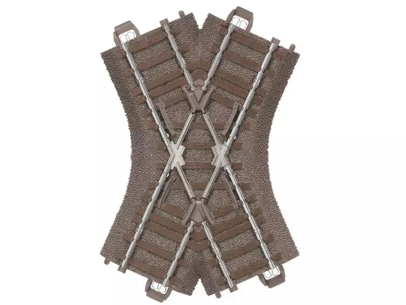 TRIX Croisement court 103,3 mm voie C - HO 1/87 - TRIX 62649 - Photo 1/1