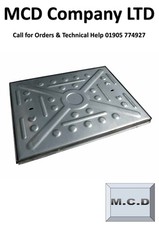 Manhole Cover 620mm x 470mm 10 Tonne All Steel Inspection Cover&Frame UK Seller