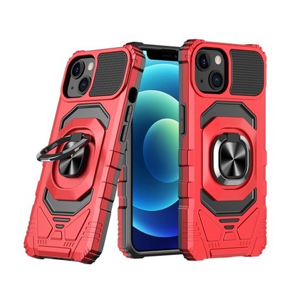 For iPhone Air 17 16 Pro Max 15 14 13 12 Shockproof Armor Ring Stand Case Cover
