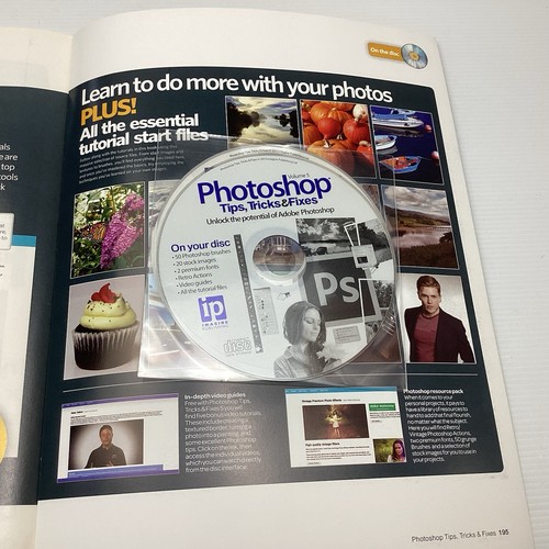 Photoshop Vol 5 Revista Consejos Trucos Correcciones Adobe Ultimate Edición de Imágenes Disco PC - Imagen 17 de 23