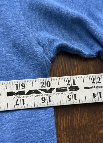 Corona Extra T Shirt Sz L Blue Relax Responsibly Hammock Beach Graphic 50/50 Tee - Picture 7 of 7