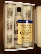 2006 Anheuser-Busch Collector's Club St. Louis Decanter Set NIB Never Used