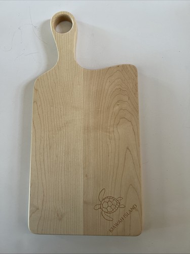KIAWAH ISLAND Wooden Cutting Board w/Sea Turtle - Picture 3 of 8