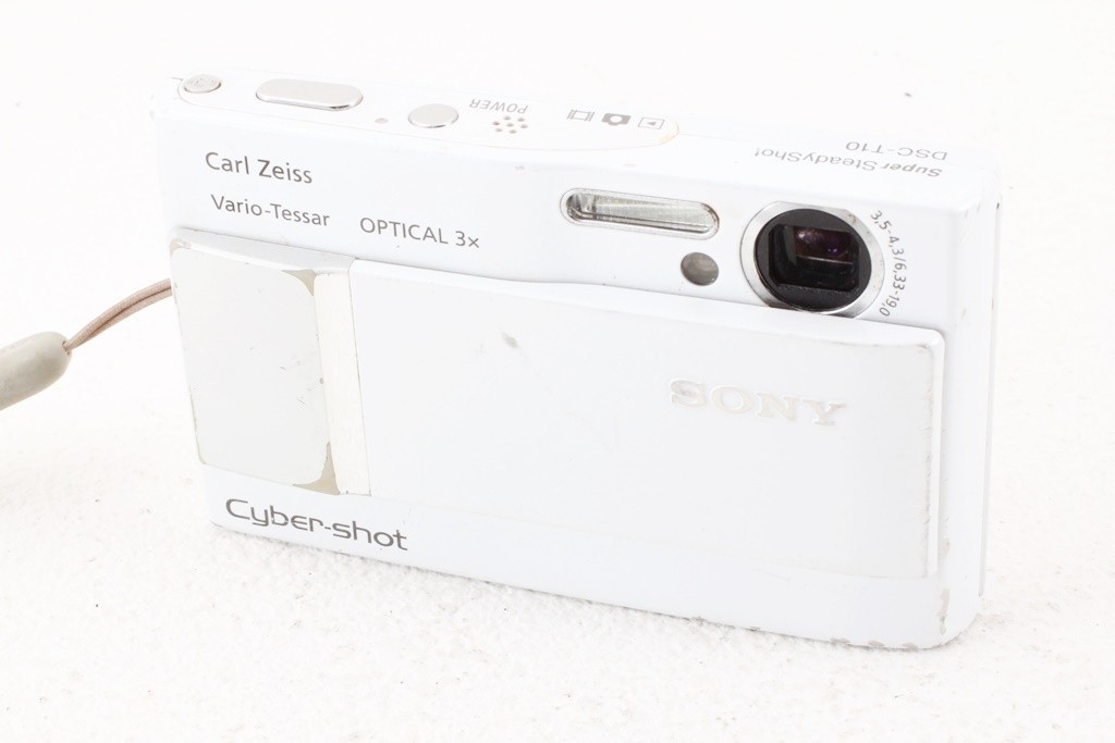 Sony Cyber-shot DSC-T10 7.2MP Digital Camera - Silver for