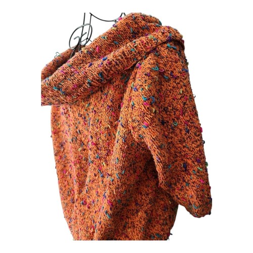 Maglione Purl One Australia lavorato a mano crop taglia unica tango vintage artsy boho - Foto 6 di 11