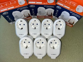 REV Link2Home WiFi Steckdosen 3 OVP & 7 gebraucht (gesamte 10 Stück)