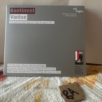 Edgard Varèse   Kontinent CD 2011 Contemporary Classical col legno