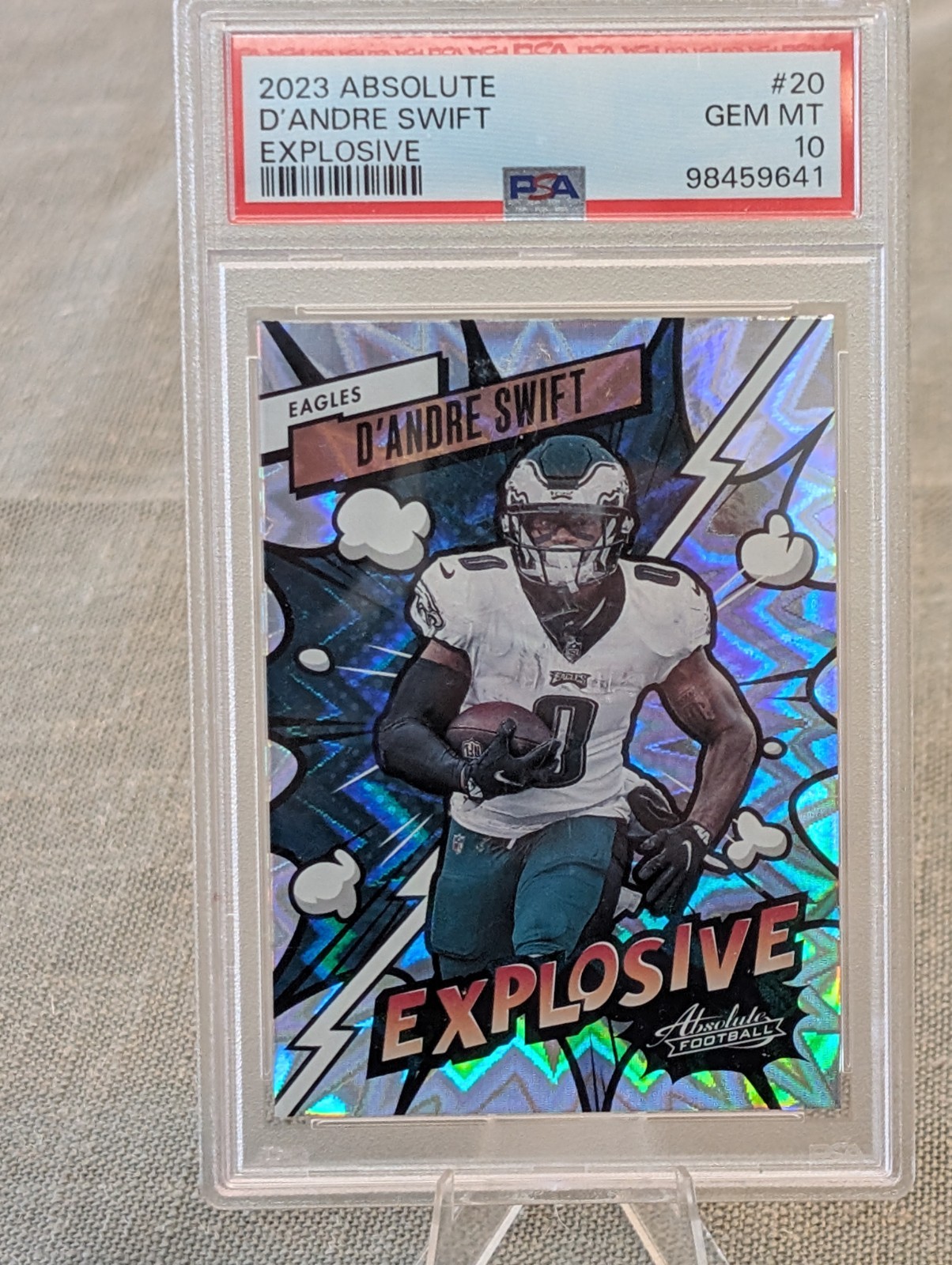 2023 Panini Absolute - Explosive D'Andre Swift #20
