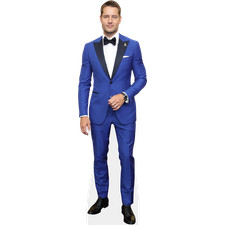 Justin Hartley (Blue Suit) Mini Size Cutout