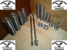 Kit de resorte de horquilla + varilla para Springer Fabricator personalizado hágalo usted mismo Harley, Chopper Bobber