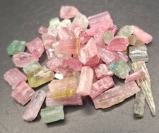 PAPROK TOURMALINE - MIXED SELECTION - CRYSTALS / MINERALS / GEMSTONES