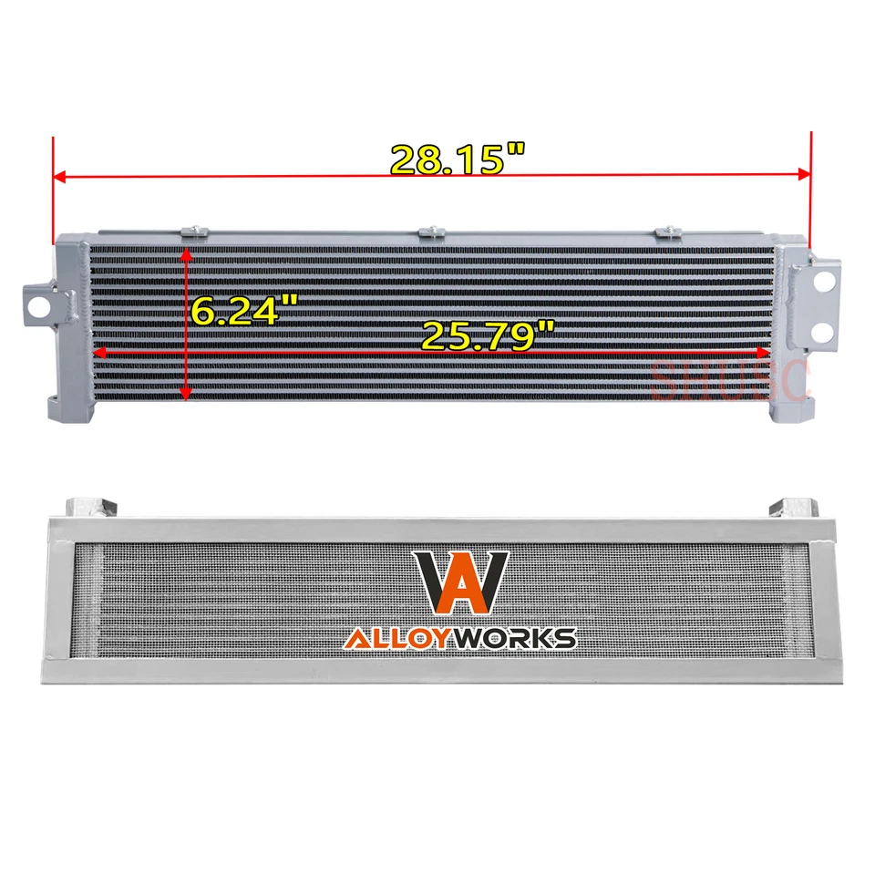 Oil Cooler w/ Insect Net For BMW M3 M4 M2 S55 F80 F82 F83 F87 F8X F80 2015-2020 - Image 3 of 4