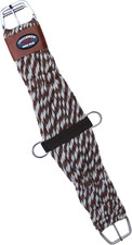32" Horse Western 27 Strand Double Weave Two-Tone Mohair Roper Cinch 97RT17-32