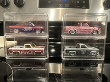Hot Wheels 83 Chevy Silverado Customs Real Riders 1/64 Lot of 4 New Loose