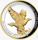 2025 2 Oz Silver Australian Wedge Tailed Eagle Gilded Coin