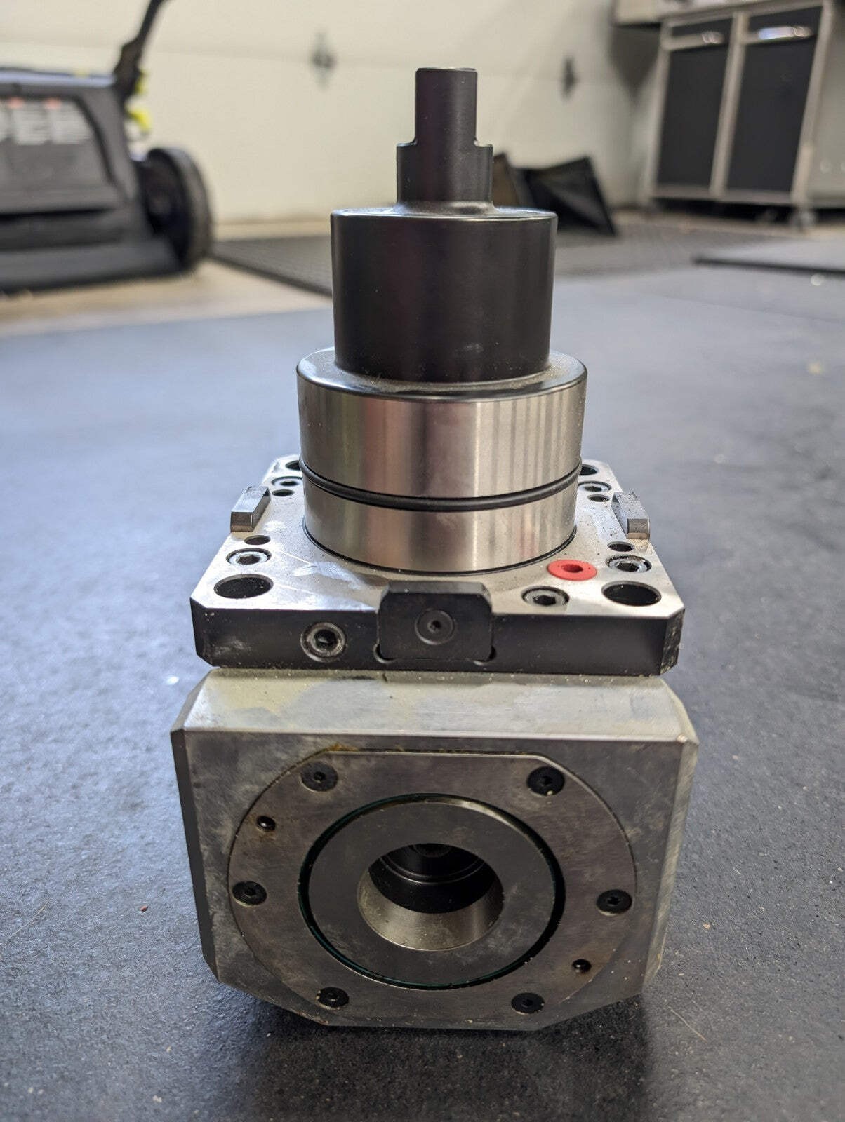 Alberti T90-1.5 Parallel Offset Angle Head R=250 Smart Change ER16 CNC Milling