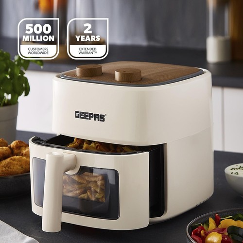 4,5L Vortex Air Fryer Schnelle Luftzirkulation Einstellbare Temperatur Ölfrei - Bild 2 von 10