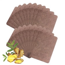 Foot Pad 20 Pack Ginger Feet Care Patches Heating Natural Relaxation Relieves