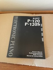 YAMAHA P120 P125 ELECTRONIC PIANO OWNERS MANUAL BOOK
