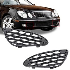 Front Bumper Cover Grille For Mercedes W211 S211 Driverpassenger Side