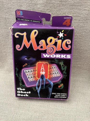 THE GHOST DECK Milton Bradley Magic Works Mentalism Trick 1995 gebraucht USA - Bild 2 von 7