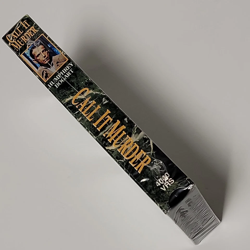 Call It Murder (VHS)  1934-  humphrey bogart Vintage Rare Movie. Unopened!  - Image 2 of 4