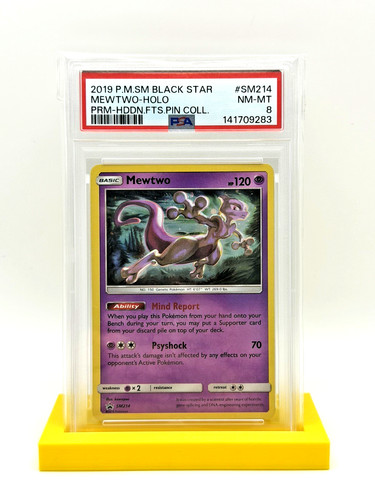 Mewtwo graded PSA 8 for sale on eBay
