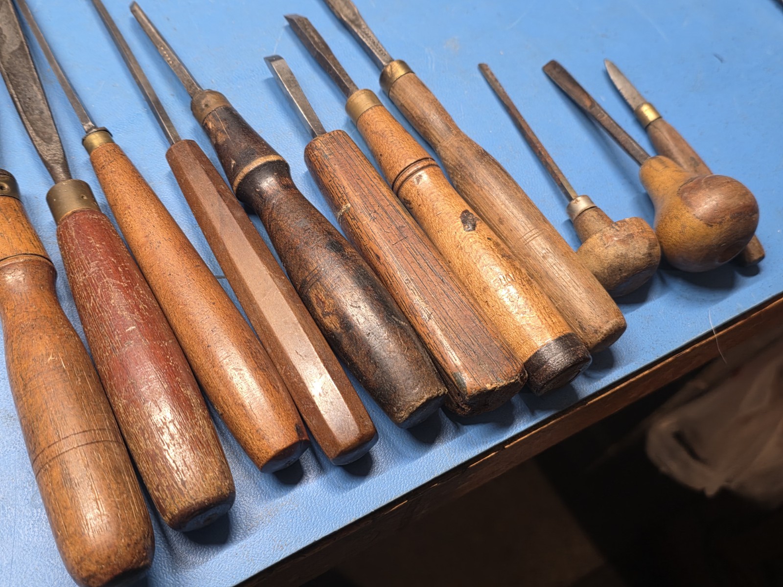 Carving Gouge Lot Addis Taylor Buck Others 