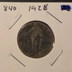 1928 Standing Liberty Silver Quarter In Good Condition