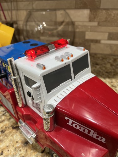 VINTAGE 1999 TONKA #3215 SEARCHLIGHT TOY SEARCH & RESCUE FIRE TRUCK FREE SHIP - Picture 15 of 21