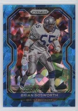 2020 Panini Prizm Blue Ice Prizm 5/99 Brian Bosworth #299 5aj