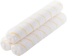 3 Pack 14 Inch Paint Roller Covers, 1/2" Nap Microfiber Paint Rollers Premium