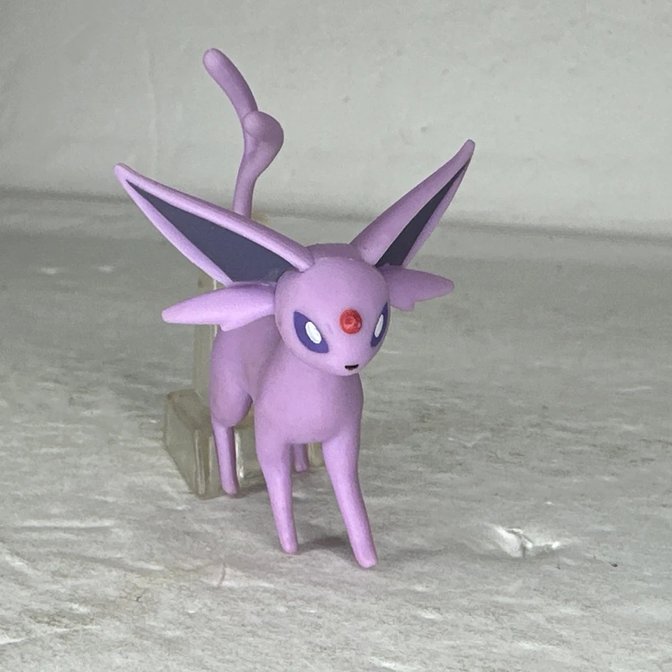Pokemon Escala Mundo 1:20 Espeon Mini Figura Bandai Johto Foto 2 de 3