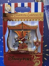NEW Disney Pin Charming Carousels Big Thunder Mountain Railroad LE 2000 Pin GOAT