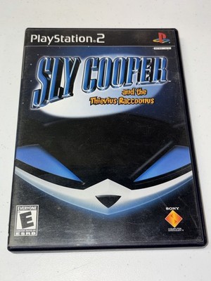 Sly Cooper And The Thievius Raccoonus PS2 PlayStation 2 Complete CIB Black Label