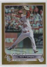 2022 Topps Update Gold Foil Nick Wittgren #US202 0w3