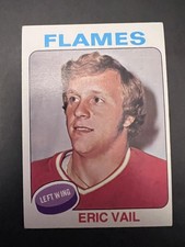 1975-76 Topps #135 Eric Vail - Atlanta Flames
