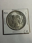 1925-S Peace Silver Dollar AU Nice Luster Tough Date