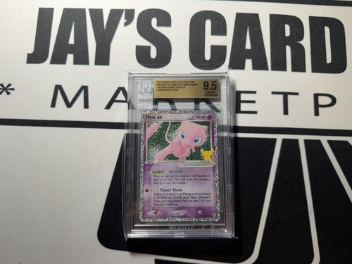 2021 Pokemon Celebrations Mew #88 EX Confetti Holofoil BGS 9.5