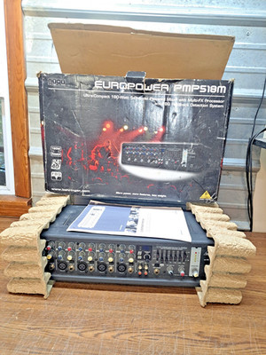 Behringer Europower PMP518M Ultra-Compact 180 watt 5 channel Powered Mixer parts