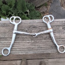 Tom Thumb Bit Silver Metal for Riding and Training