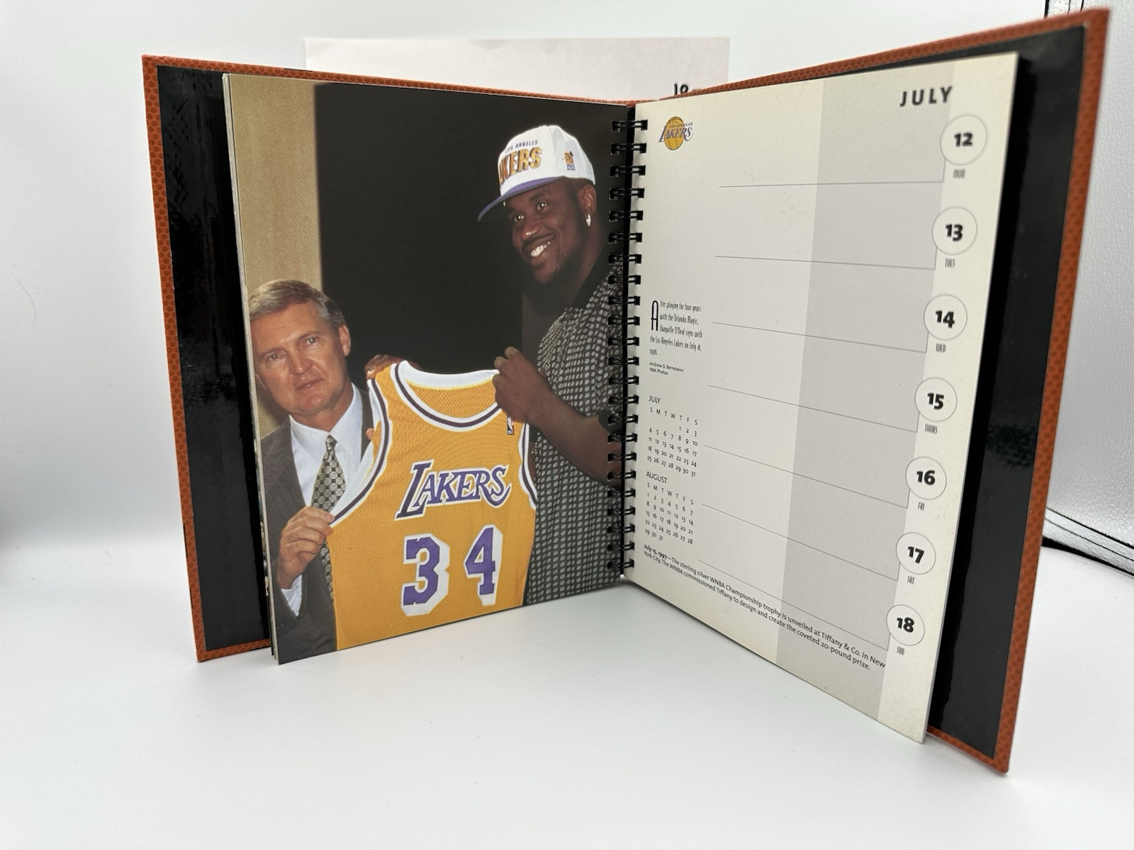 Vintage NBA Lot! 1999 Sacramento Kings Planner + Wheaties Greatest NBA Finals