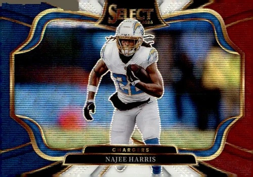 2025 Panini Select - Field Level Najee Harris #401 Tri-Color Prizm /99