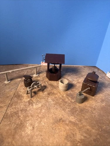 Marx Alamo Sears Heritage Stockade Outside 7 Accessories B