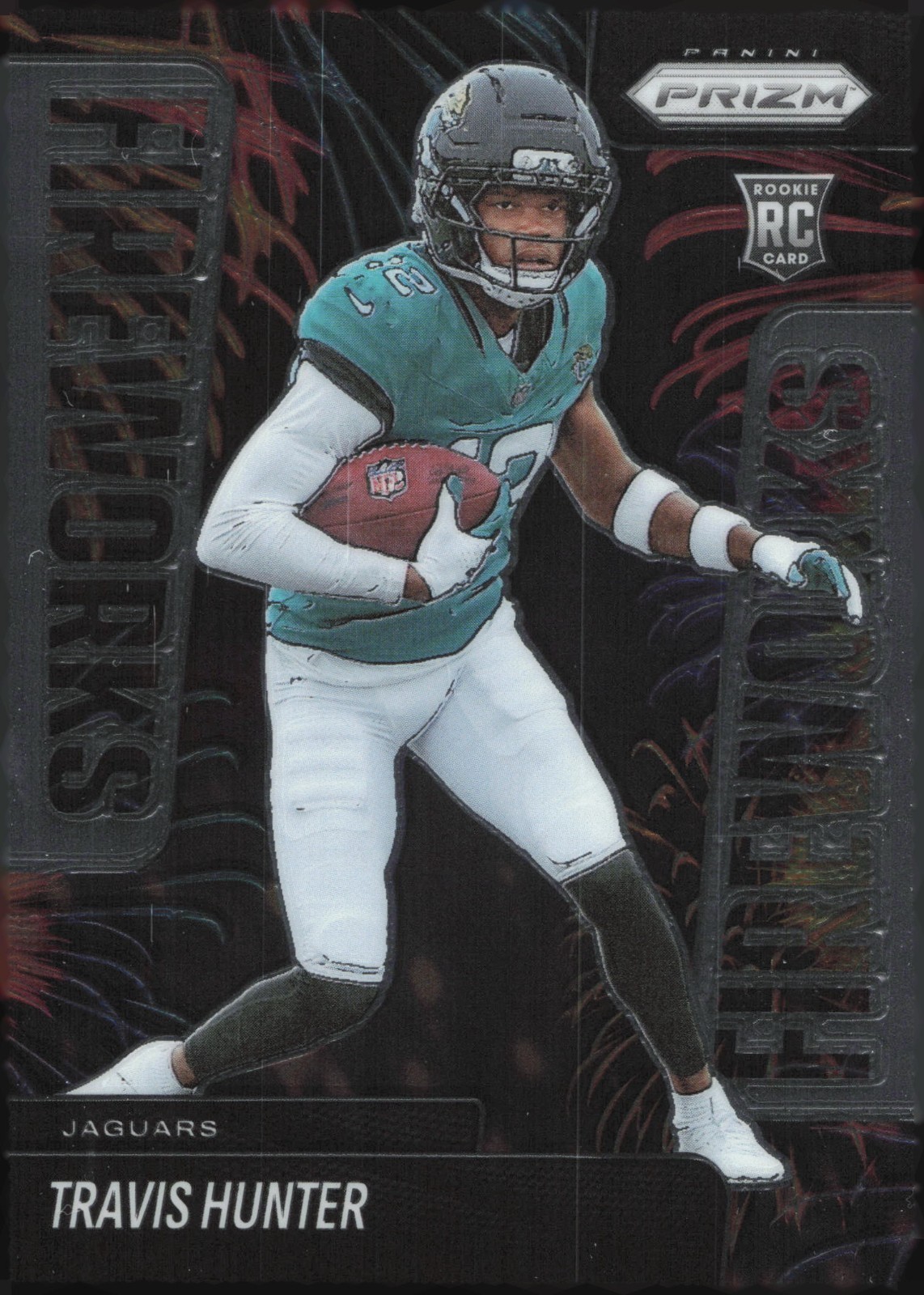 Travis Hunter 2025 Prizm #13 Fireworks Price Guide - Sports Card