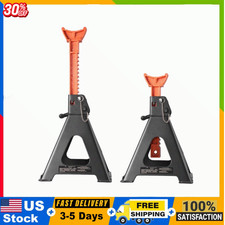 Kffkff 6 Ton Jack Stands Adjustable 14.6-22.8 In Heavy-duty Steel 1 Pair Kffkff 6 Ton Jack Stands Adjustable 14.6-22.8 In Heavy-duty Steel 1 Pair