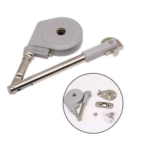 Tige De Support Hydraulique Pour Porte/tiroir - Longueur ~26 Cm, Tête Plastique/fer/olive - Pour Meuble, Armoire, Lit