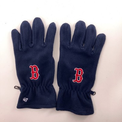 Boston Red Sox Blue Fleece Winter Gloves B on Top 47 Brand