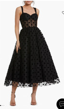 Mac Duggal Polka Dot Dress