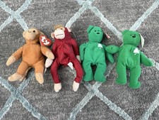 Pre-Owned McDonald's TY Teenie Beanie Babies Monkeys & Bears 5
